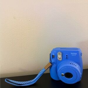 Instax Mini 9 Sky Blue Instant Camera